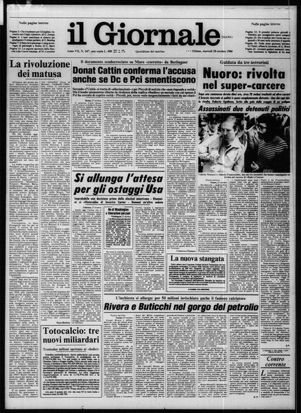 Il giornale nuovo : quotidiano del mattino